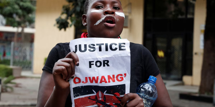 Senior Kenyan policeman arrested over death of blogger in custody 1 senior kenyan policeman arrested over death of blogger in custody