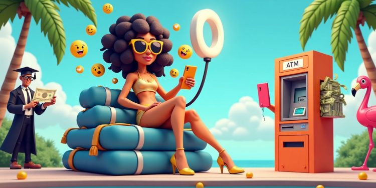 slay queen economy data over degrees