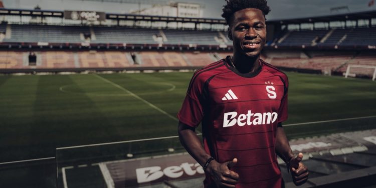 sparta prague sign ghanaian defender ivan anokye mensah