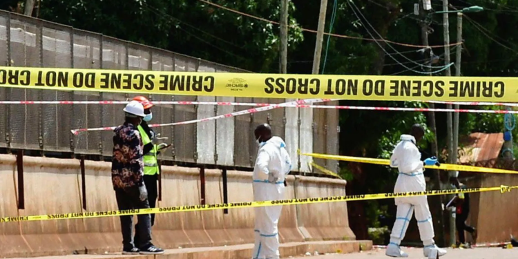 suicide bomber killed in uganda on christian holy day army says
