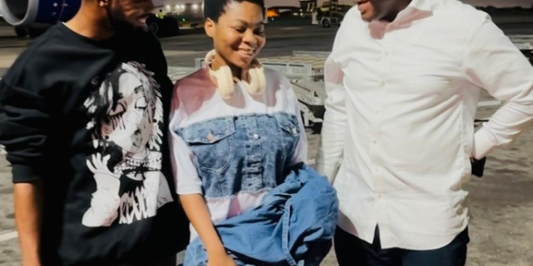 suzzy pinamang undergoes successful eye surgery in uk rafik mahama says