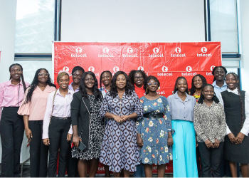 Telecel outdoors 2025 Female Engineering Students Scholarship Programme beneficiaries