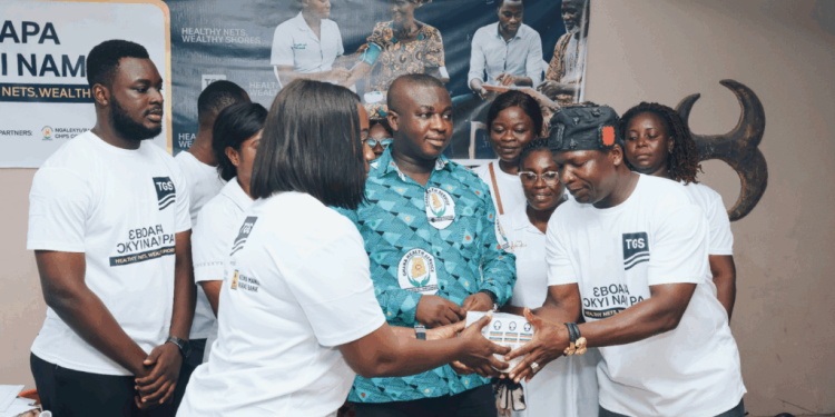 tgs brings health and financial hope to ngalekyi fishing community