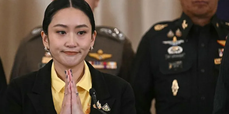 thai pm faces calls to quit after leaked phone call