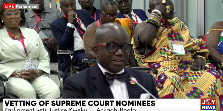 train judges on afcfta to safeguard africas free trade vision justice ackaah boafo urges