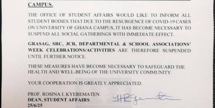 ug suspends all social gatherings amid covid 19 resurgence