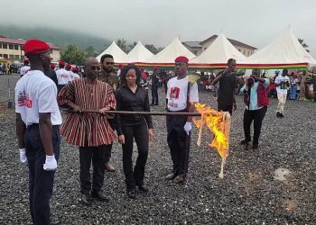 Video: June 4 uprising commemorated in Agomanya amidst rain