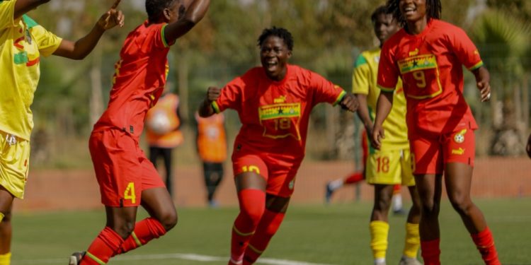 we played a great second half black queens coach on friendly against benin