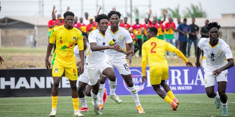 10 man black satellites edge benin 1 0 in wafu b boys cup