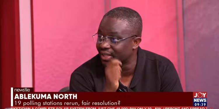 ablekuma north ec should re run if recount is not possible abdul nasser alidu