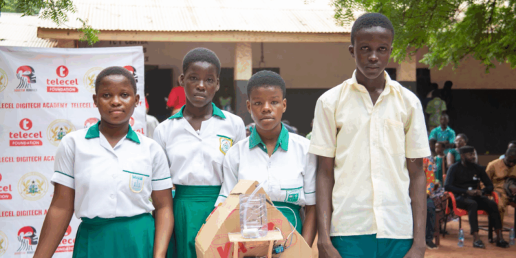 about 300 young innovators graduate from telecel digitech academy in northern zone