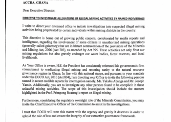 AG directs EOCO to investigate NDC executives named in Prof. Frimpong Boateng’s report