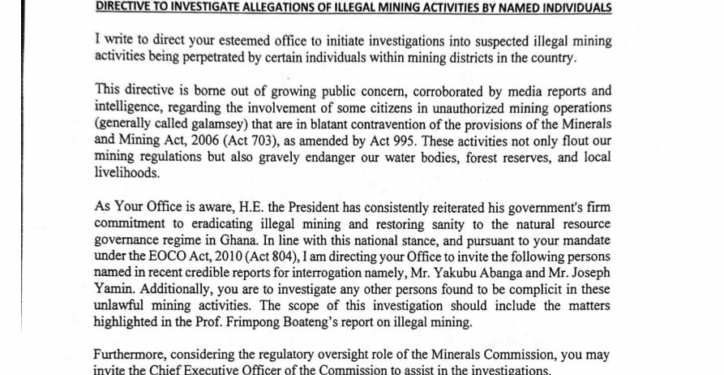 ag directs eoco to investigate ndc executives named in prof frimpong boatengs report