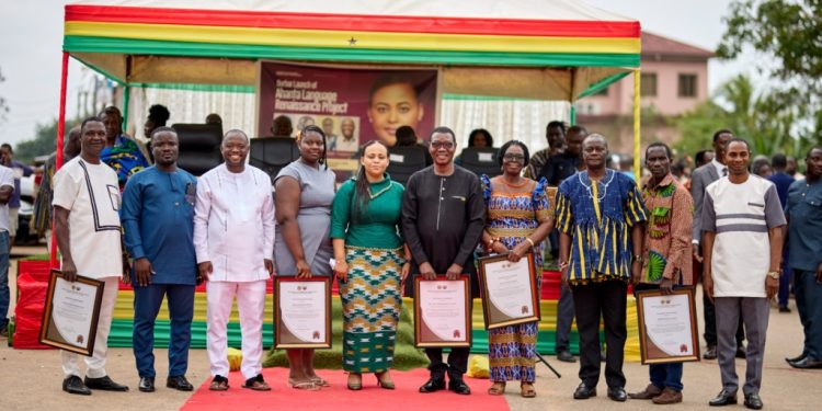 ahanta west mp mavis kuukua bissue brings ahanta language to the classroom