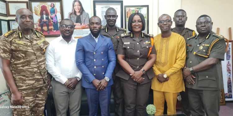 bh fertargo pays courtesy call on director general of prisons
