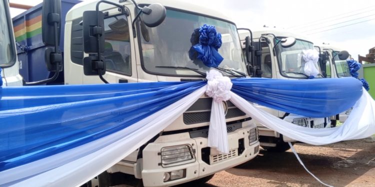 burning of waste bins and indiscriminate dumping threaten sanitation management efforts zoomlion
