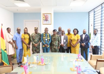 Commissioner-General of Ghana Boundary Commission calls on GCAA to formally introduce himself