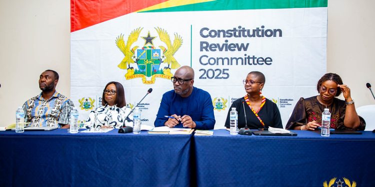 constitution review committee announces updated public engagement schedule for southern ghana