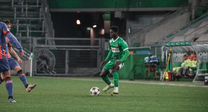 daniel nunoo earns first team promotion at rapid wien