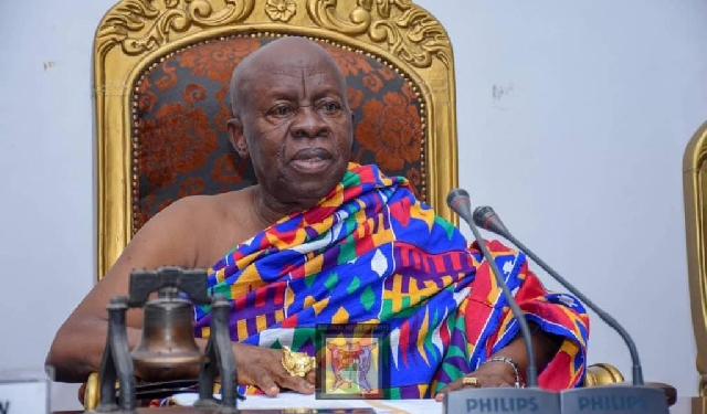 deal with galamsey the situation is urgent national house of chiefs president to mahama