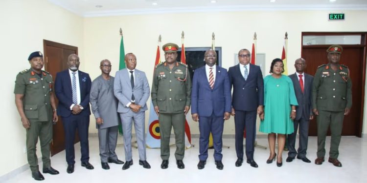 defence minister omane boamah swears in new dihoc board outlines vision for defence industrial complex