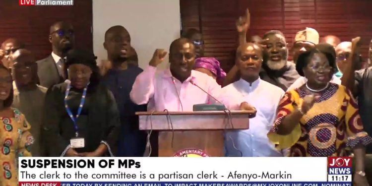 dismiss basintale hannah bissiw over ablekuma north re run violence minority to govt