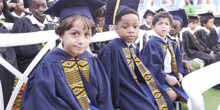 dison international school holds colourful graduation to mark academic progress