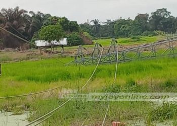 ECG to reconstruct fallen high-tension towers at Ejisu to improve network reliability in A/R