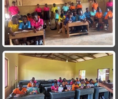 ecom ghana upgrades rural school infrastructure in brodekwano