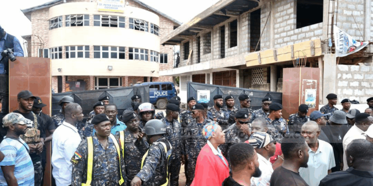 exposed face of thug who attacked joynews journalist at ablekuma north rerun