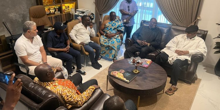ga mantse pledges support for onesta ghanas palm oil expansion drive