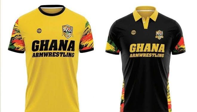 ghana armwrestling secures thb kit sponsorship for golden arms team