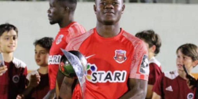 ghanaian teenager emmanuel boansi wins georgian super cup