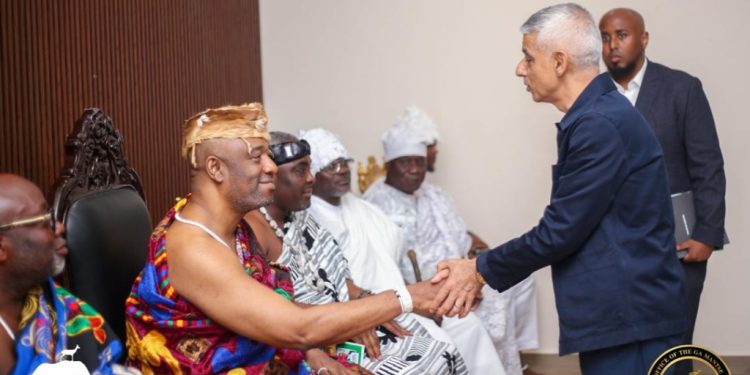 historic bonds strengthened london mayor sir sadiq khans groundbreaking visit to ga mantse in accra