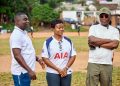 hon lawrencia dziwornu pledges sports and infrastructure development in akuapem south