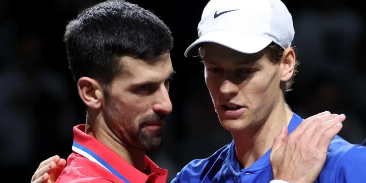 ill be 100 for djokovic semi final says sinner