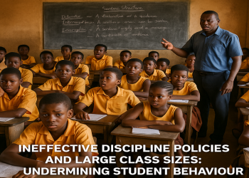 Indiscipline and overcrowding in Ghanaian classrooms: Leveraging AI in the fourth industrial revolution