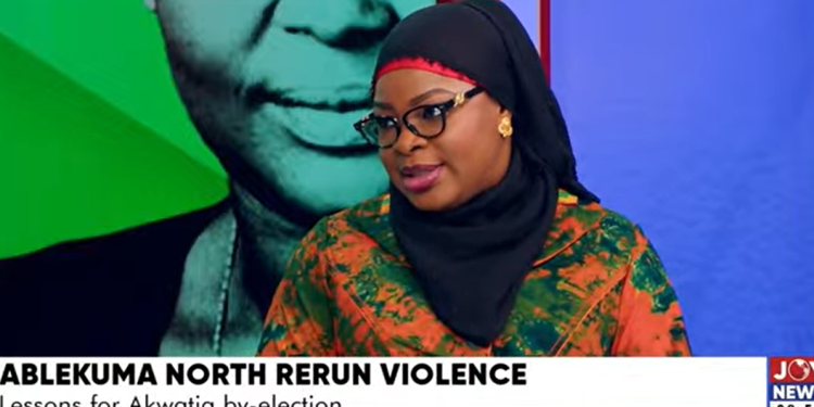 lets end political thuggery shamima muslim warns after ablekuma north rerun