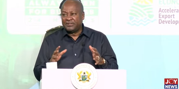 mahama declares 24 hour economy agenda a national reset