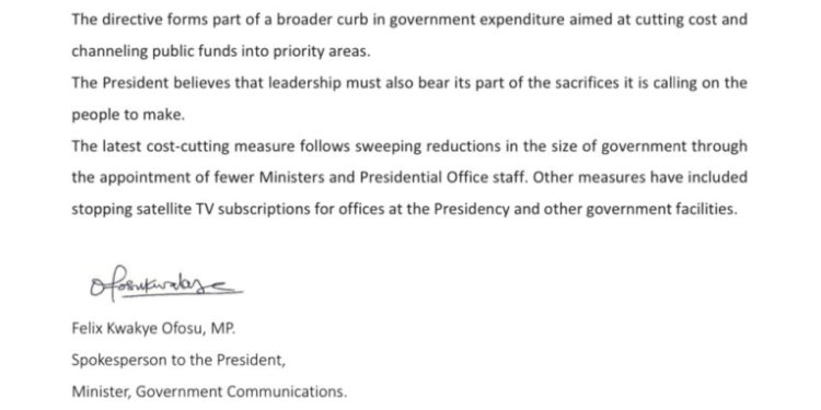 mahama scraps fuel allowances for all political appointees