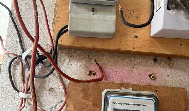 man arrested for allegedly stealing prepaid meters