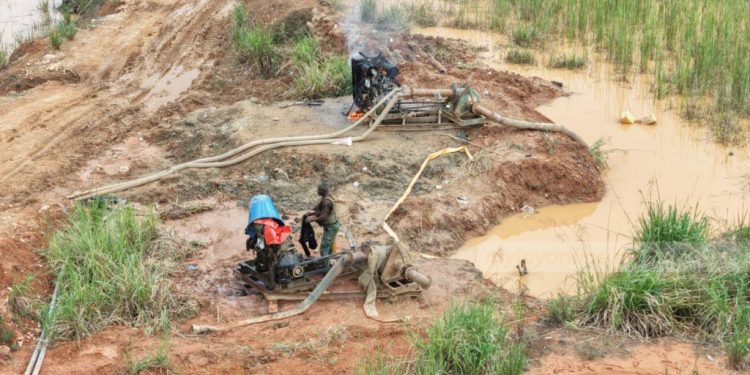 massive destruction by galamseyers uncovered in jimira forest reserve