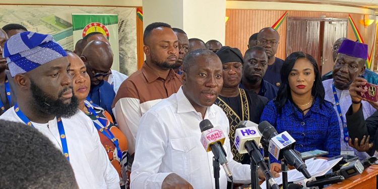 minority to petition mahama on july 25 on issues of great public concern