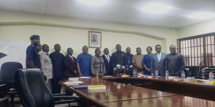 newly inaugurated board of gsa charged to clampdown on substandard products flooding the market