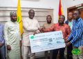 NLA donates GH₵100,000 to support tidal tave victims in coastal Volta