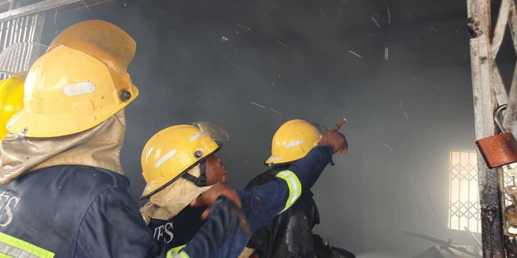 one dead in fire outbreak at uncompleted fuel station in ejura