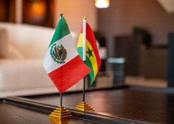 Photos: NSA Director General welcomes Ambassador of Mexico to Ghana