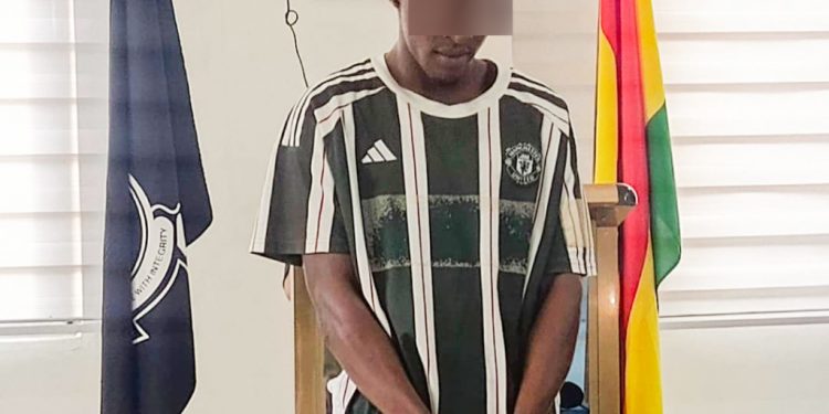police arrest key suspect in motorbike theft ring in accra