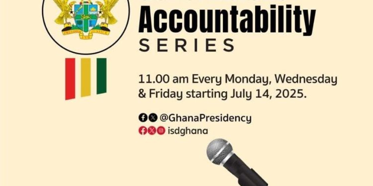 presidency launches govt accountability series to enhance transparency