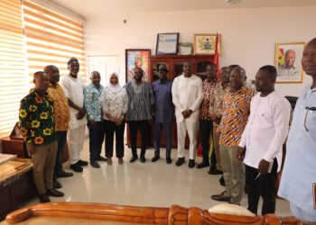 PURC Executive Secretary pays courtesy call on Upper East regional minister